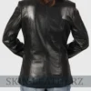 Black Leather Jacket For Womens