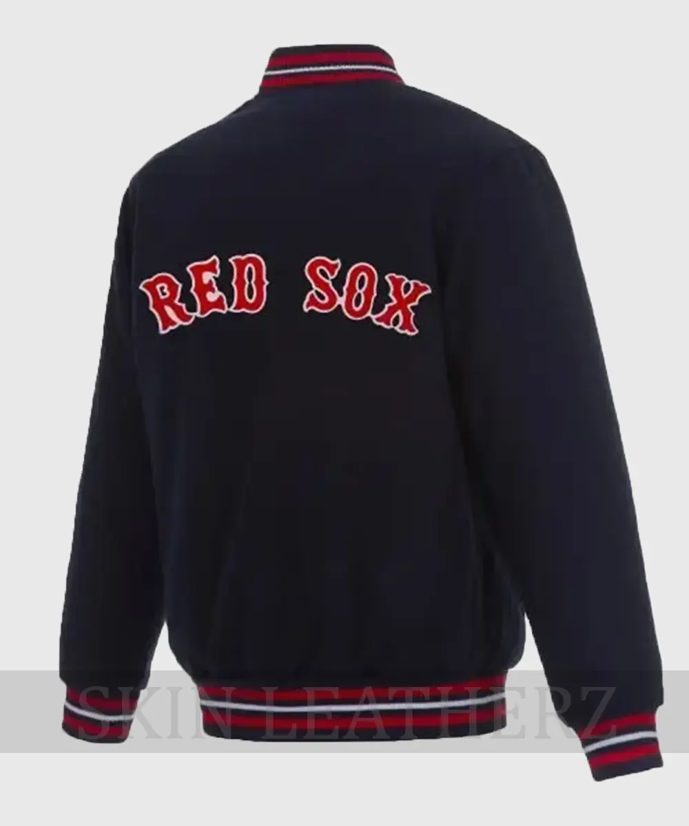 Boston Red Sox Blue Bomber Jacket
