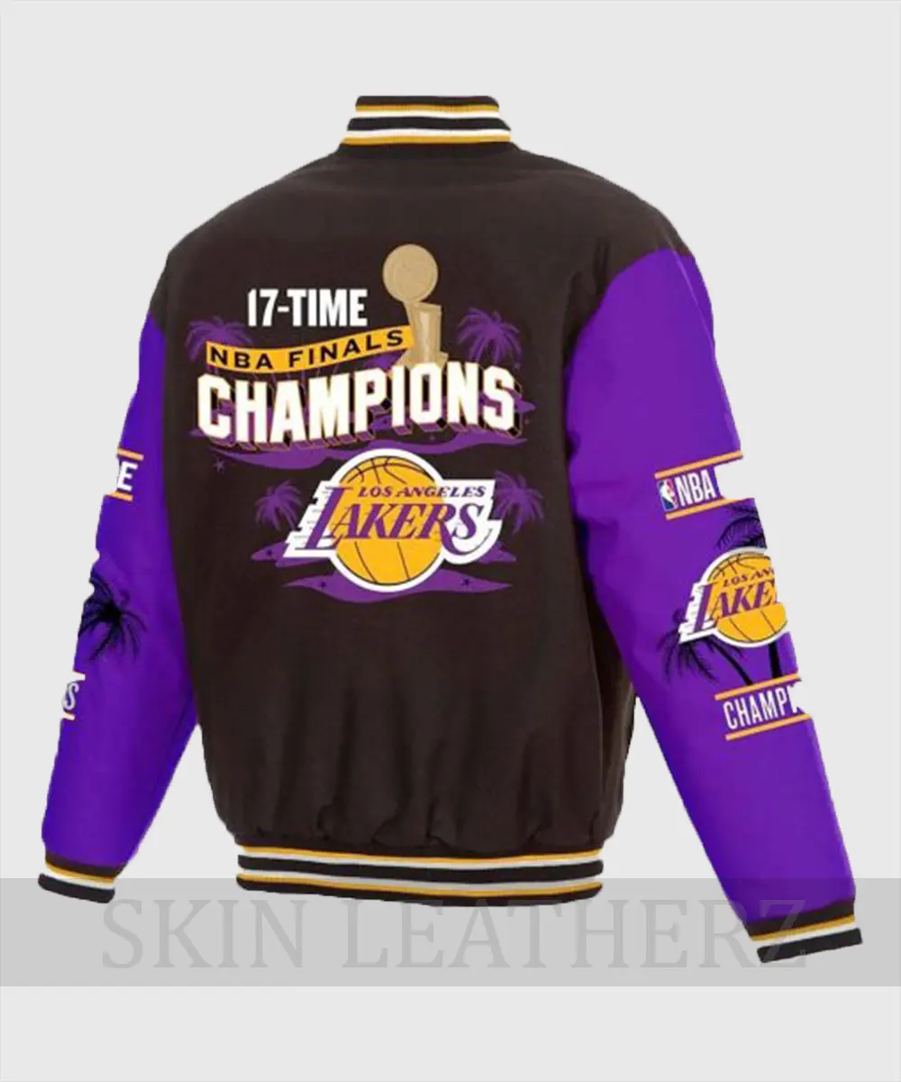 Los Angeles Lakers 17x Varsity Jacket