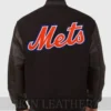 New York Mets Baseball Club Black Jacket