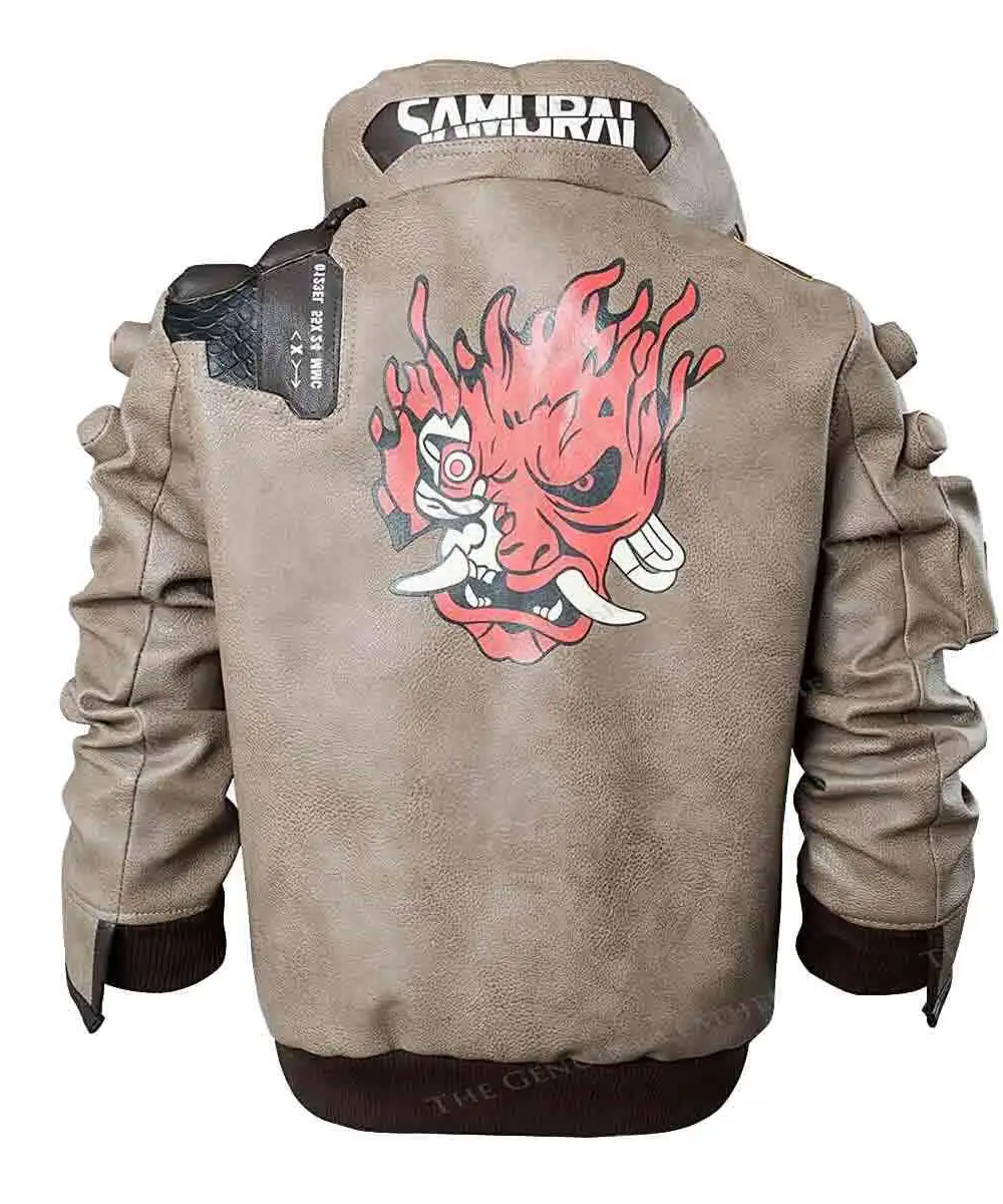 Cyberpunk 2077 Leather Jacket