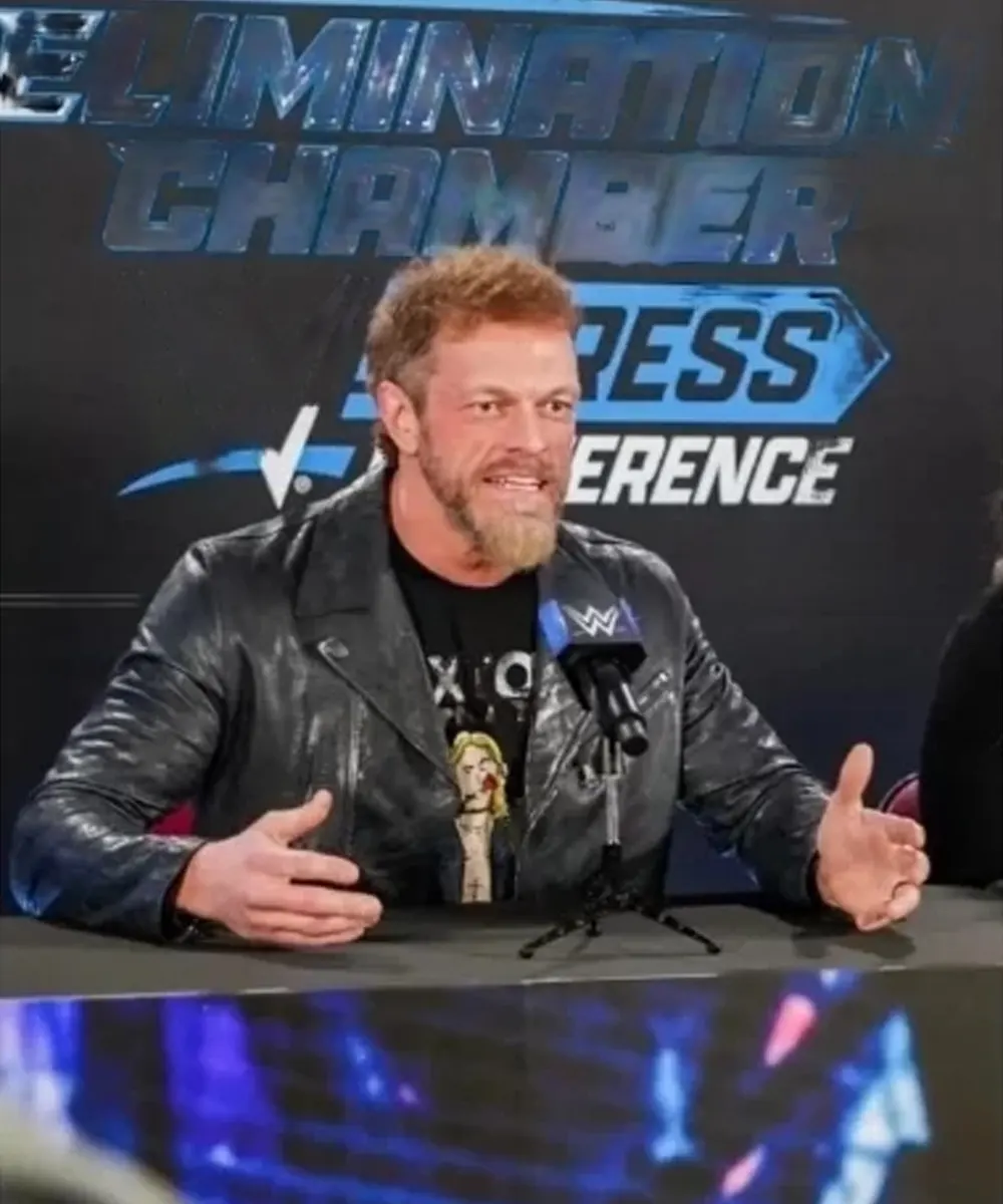 WWE Elimination Chamber Edge Leather Jacket
