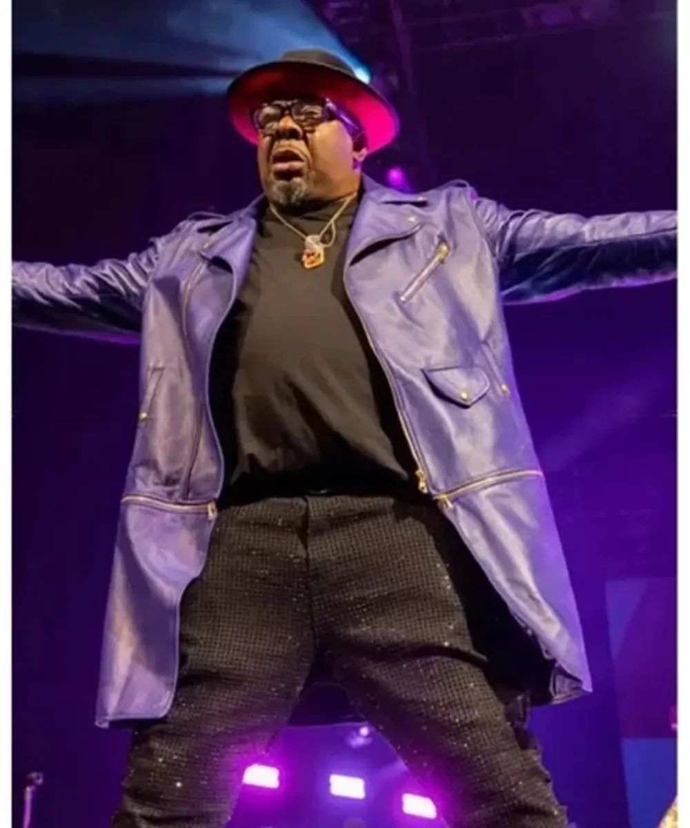 New Edition Legacy On Tour Purple Coat