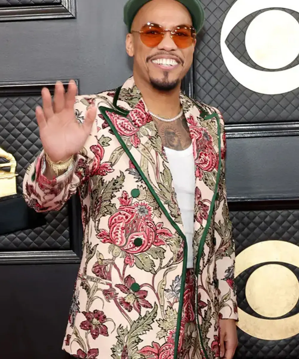 Grammys Carpet Anderson Paak Suit