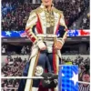 WWE Cody Rhodes White Military Leather Coat