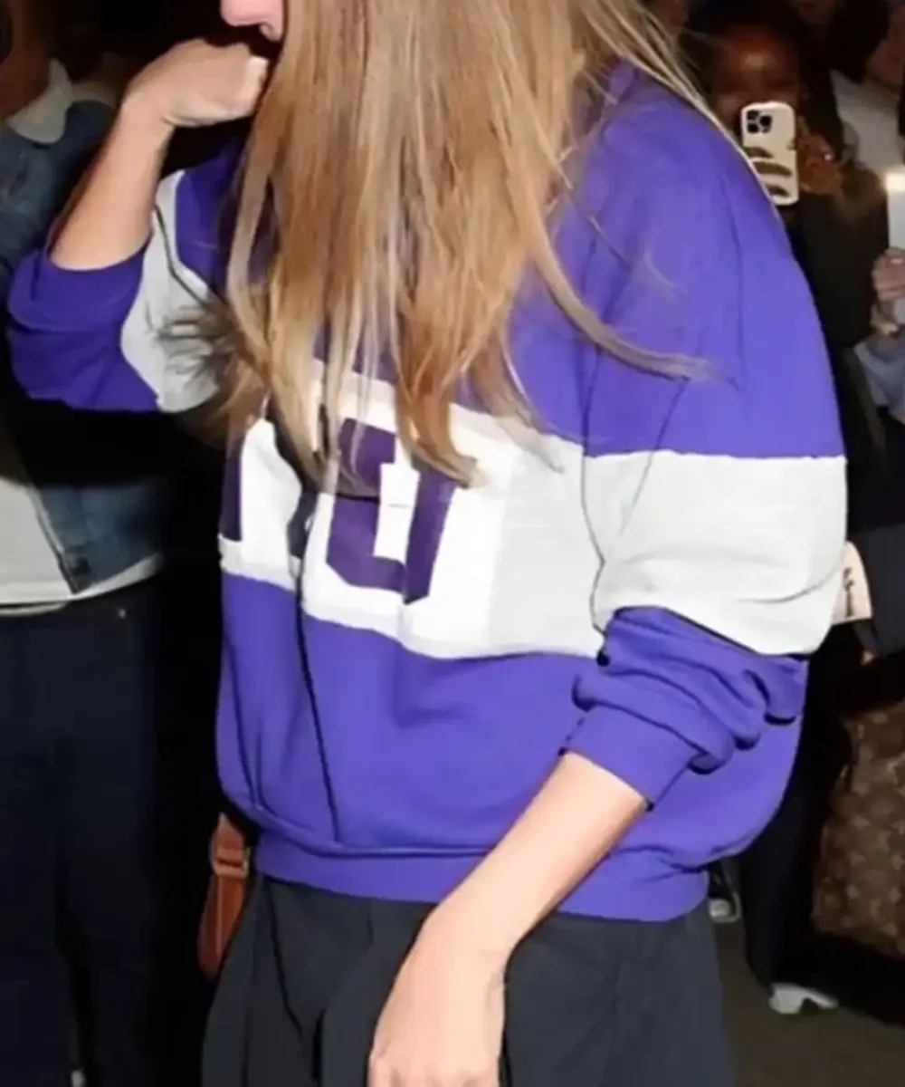 Taylor Swift NYU Blue Sweatshirt