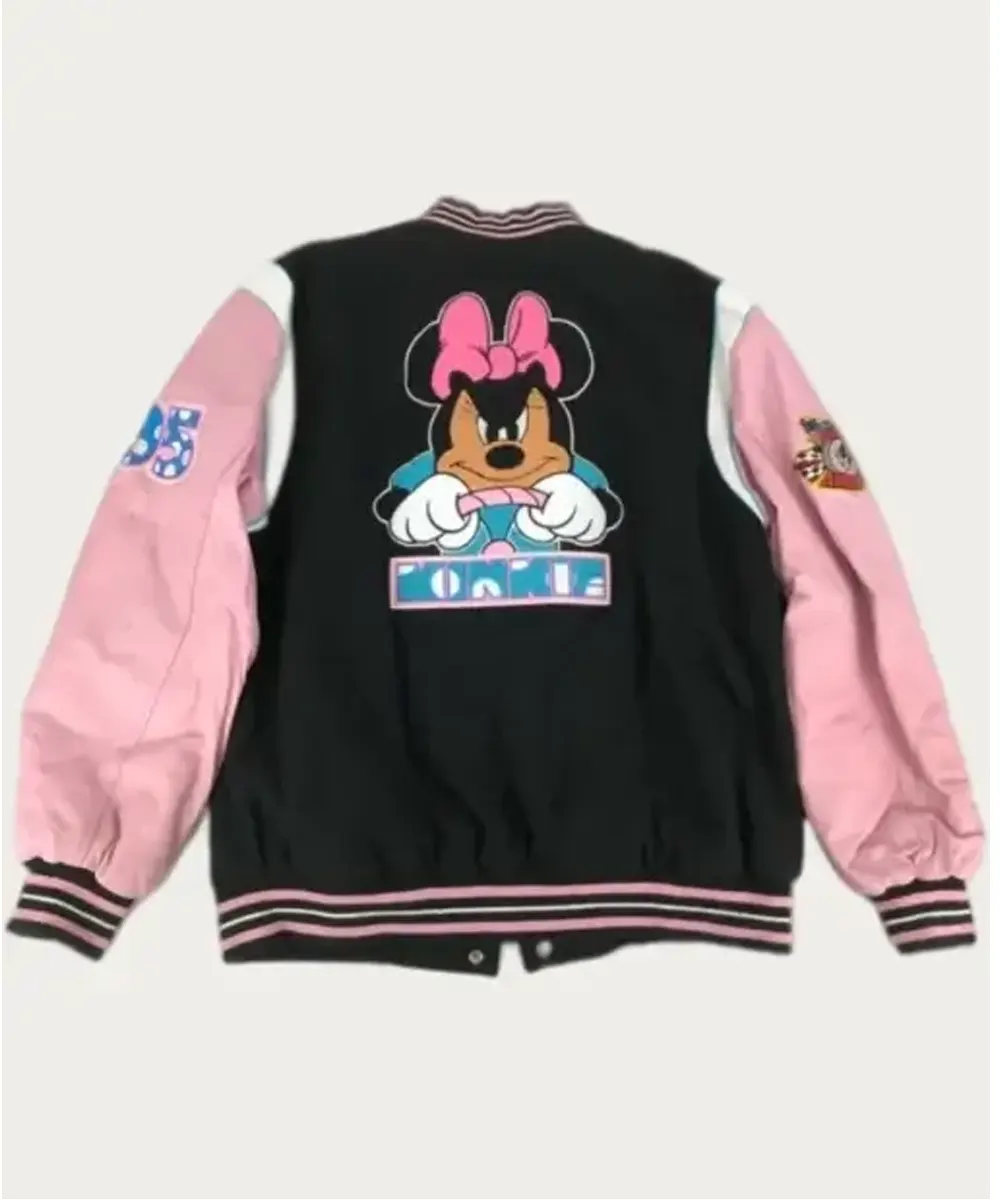 Minnie Mouse Jeff Hamilton Varsity Jacket